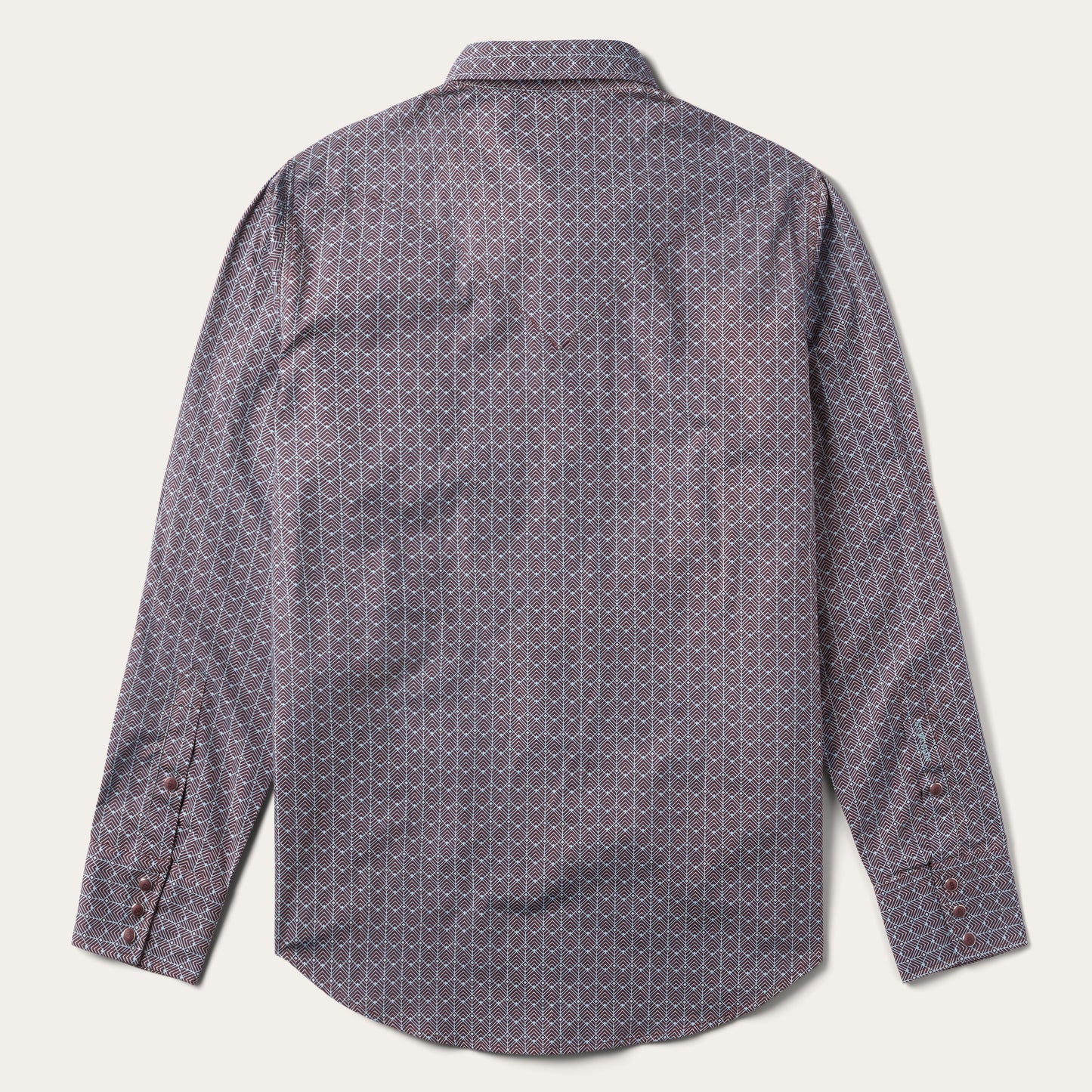 Chevron Grid Shirt Men