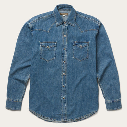 Classic Denim Shirt Men