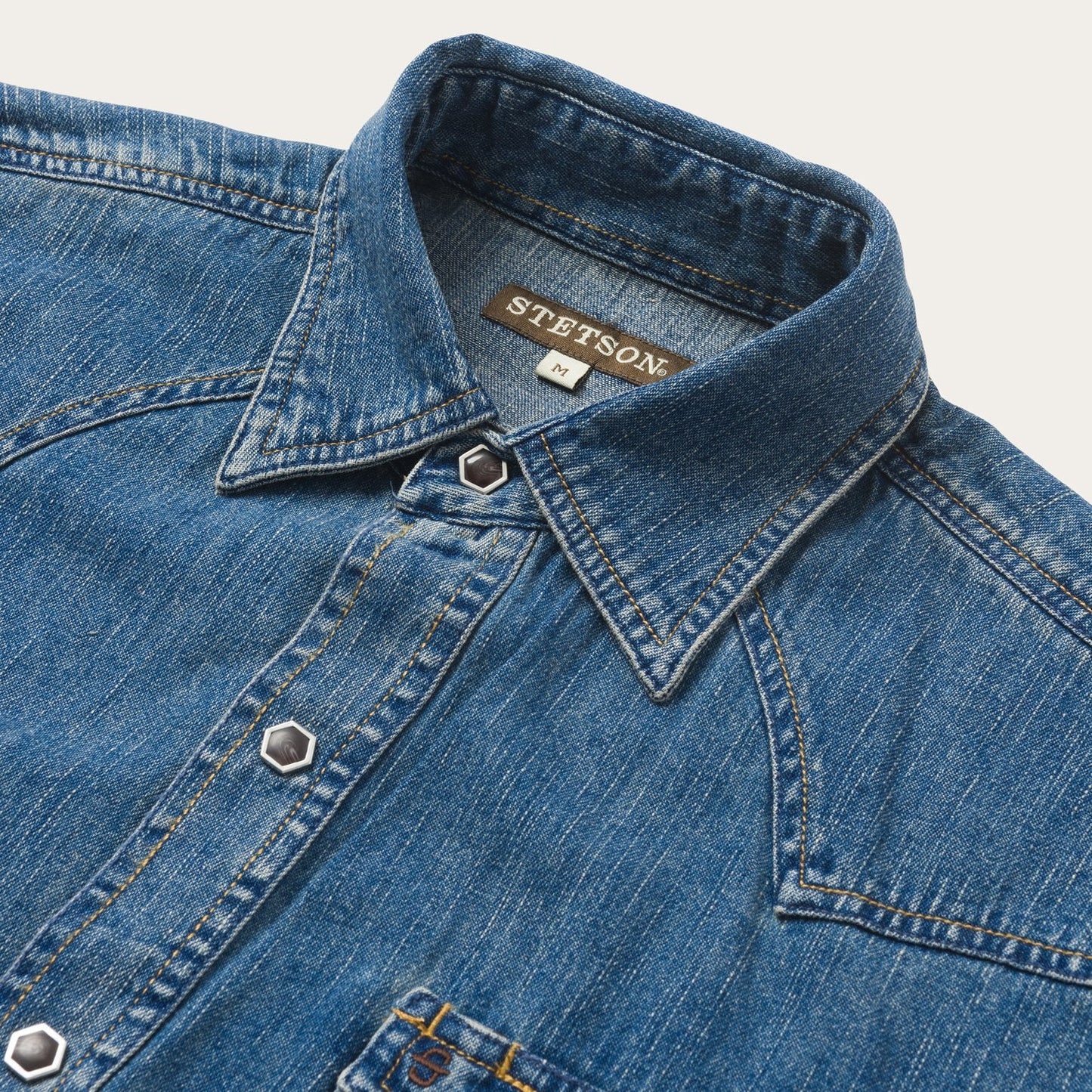 Classic Denim Shirt Men
