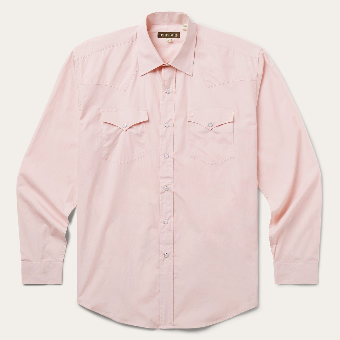 Pink EndOnEnd Western Shirt Men