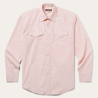 Pink EndOnEnd Western Shirt Men