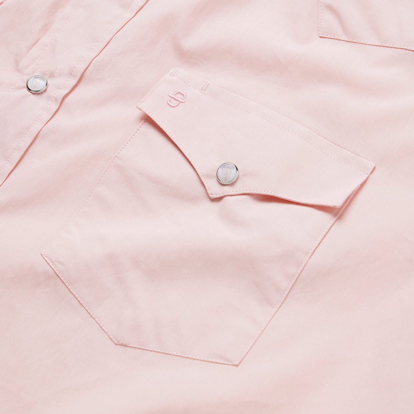 Pink EndOnEnd Western Shirt Men