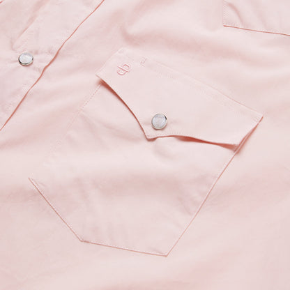 Pink EndOnEnd Western Shirt Men