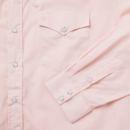 Pink EndOnEnd Western Shirt Men
