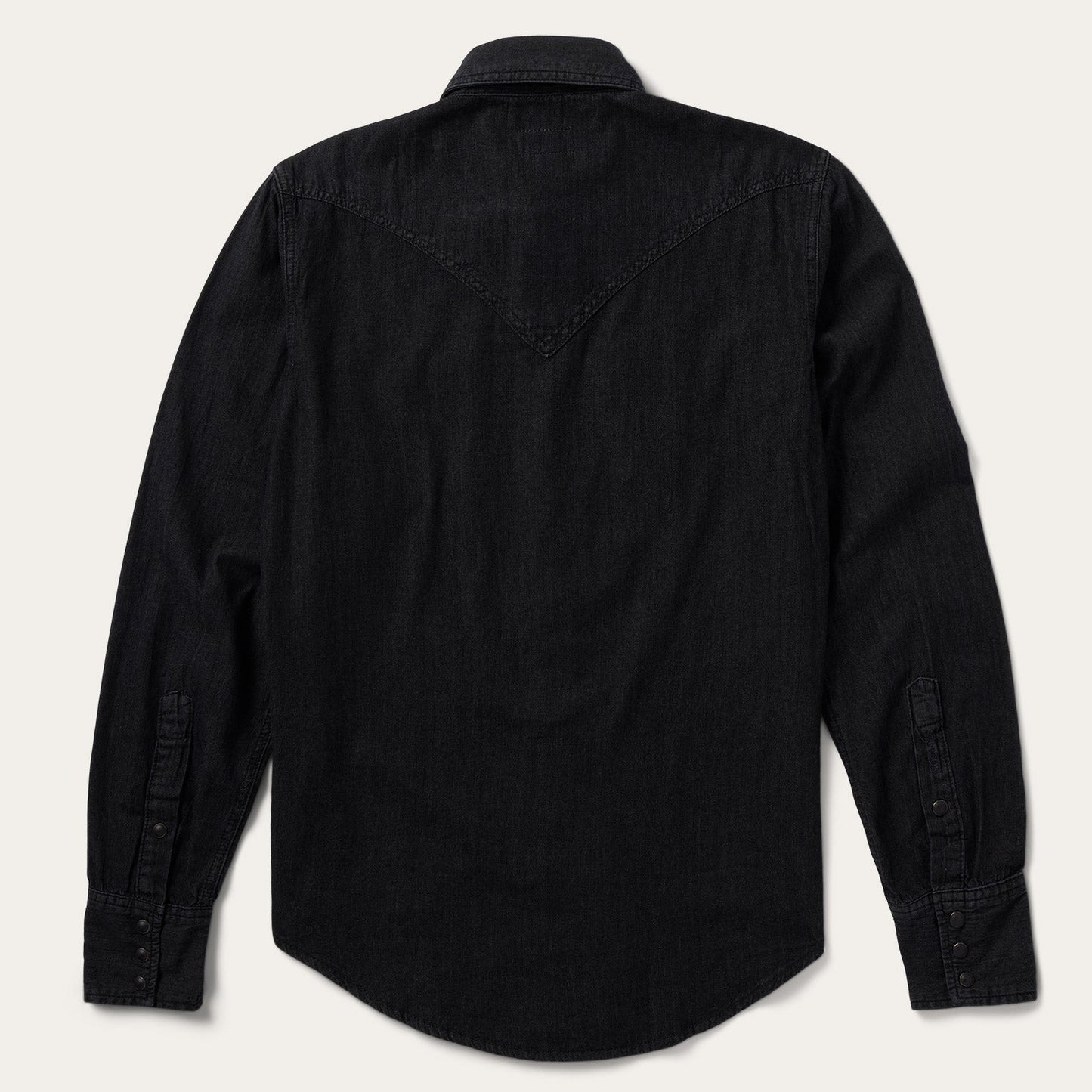 Modern Denim Western Shirt Men
