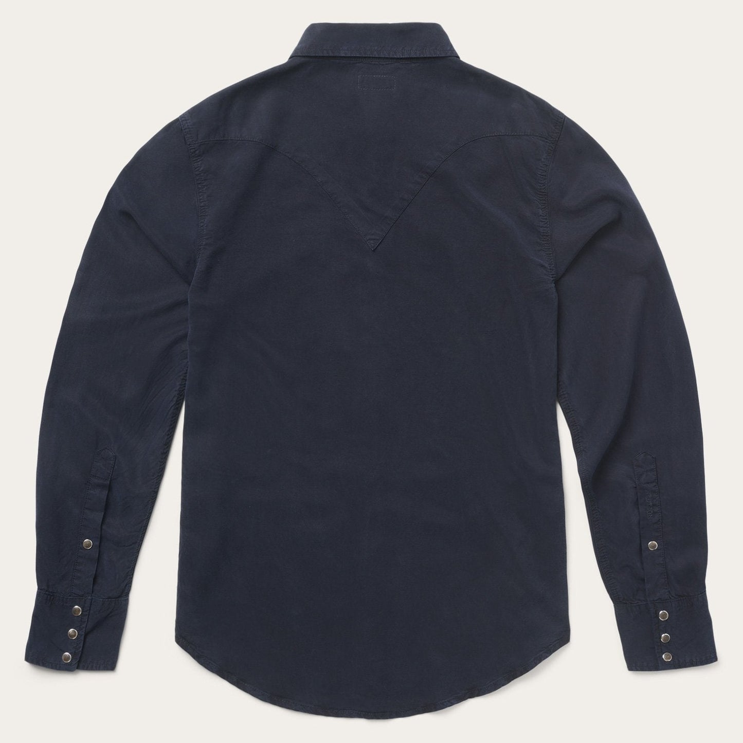 Navy Twill Shirt Men