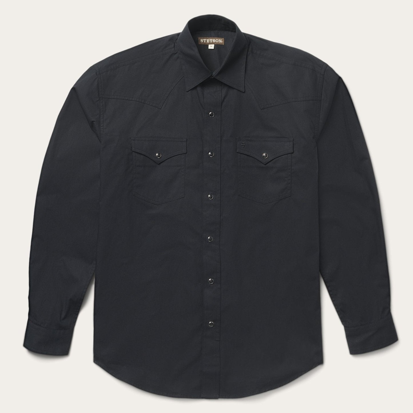 Classic Western Shirt in Black Men
