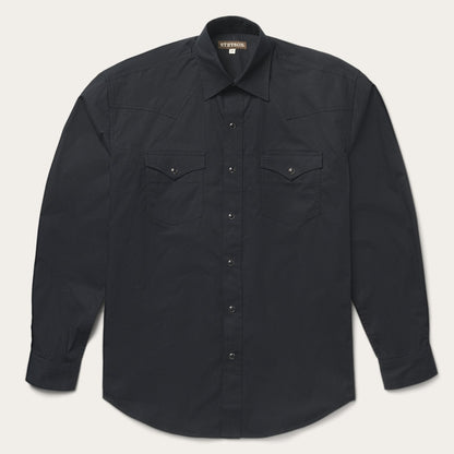 Classic Western Shirt in Black Men