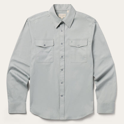 Brushed Twill Western Shirt Men
