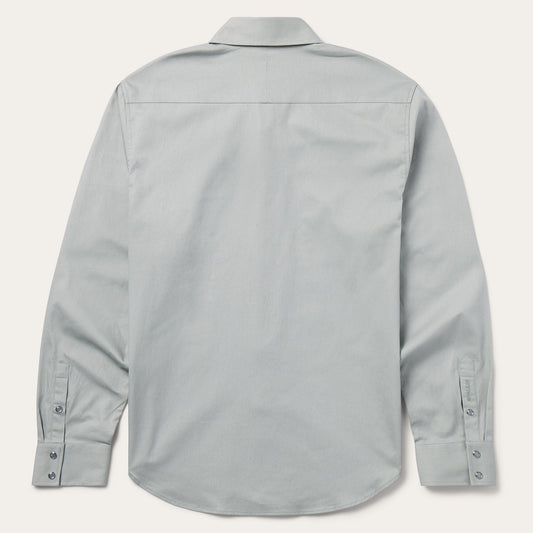 Brushed Twill Western Shirt Men