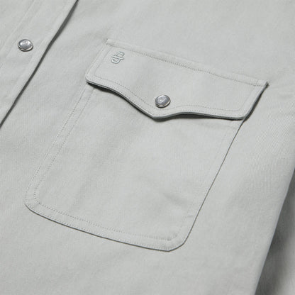 Brushed Twill Western Shirt Men