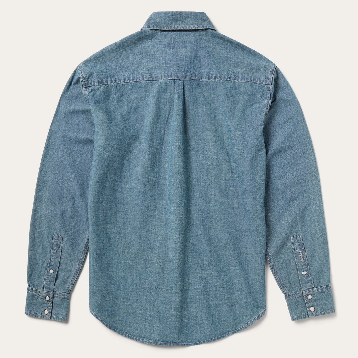 Chambray Denim Shirt Men