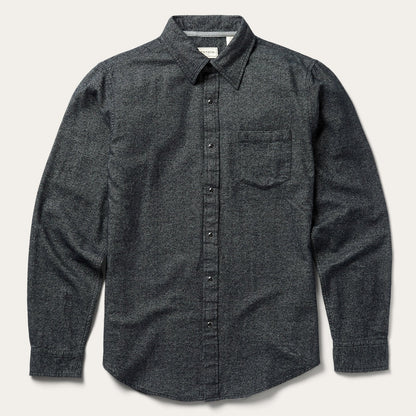 Brushed Twill Western Shirt Men