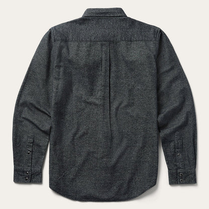 Brushed Twill Western Shirt Men