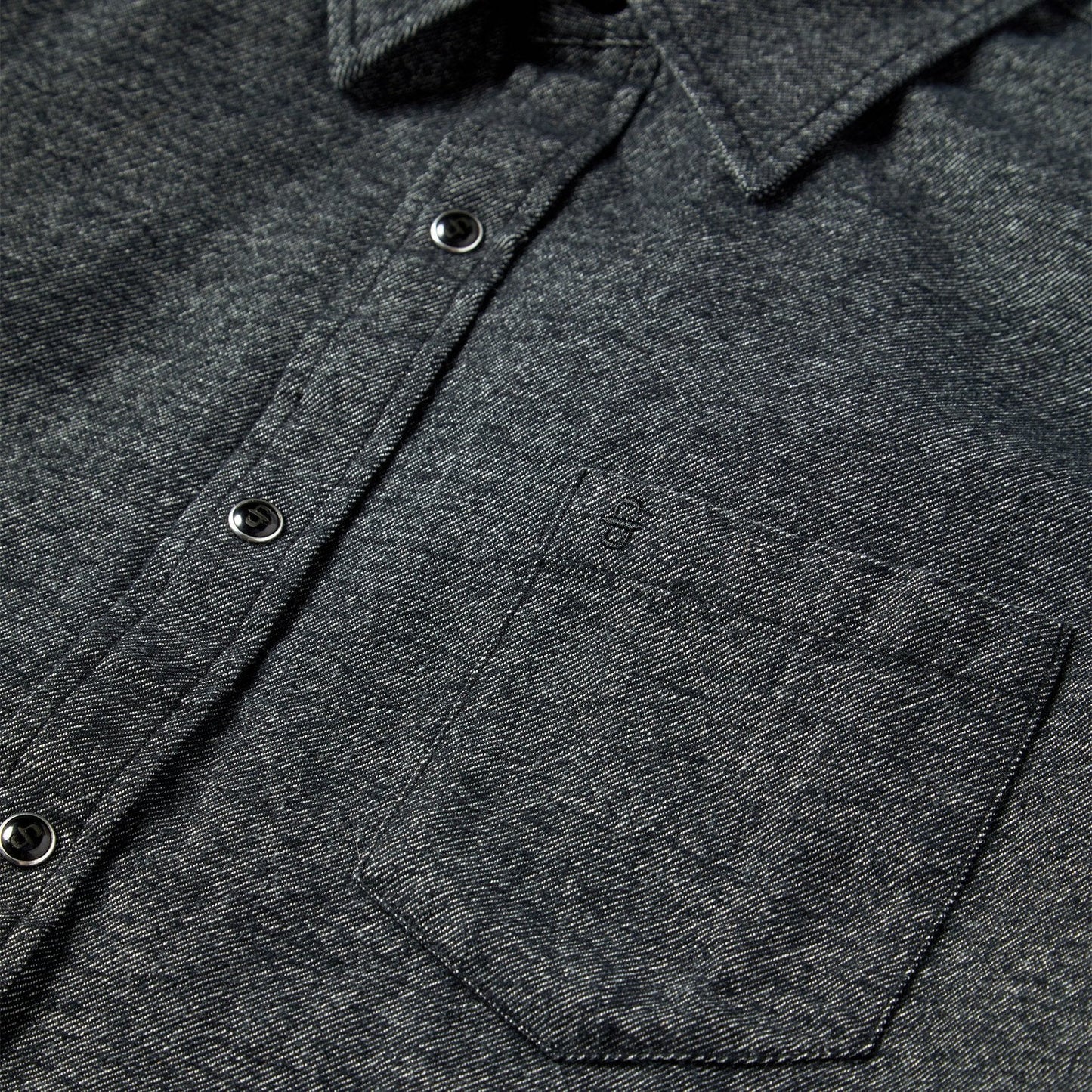 Brushed Twill Western Shirt Men
