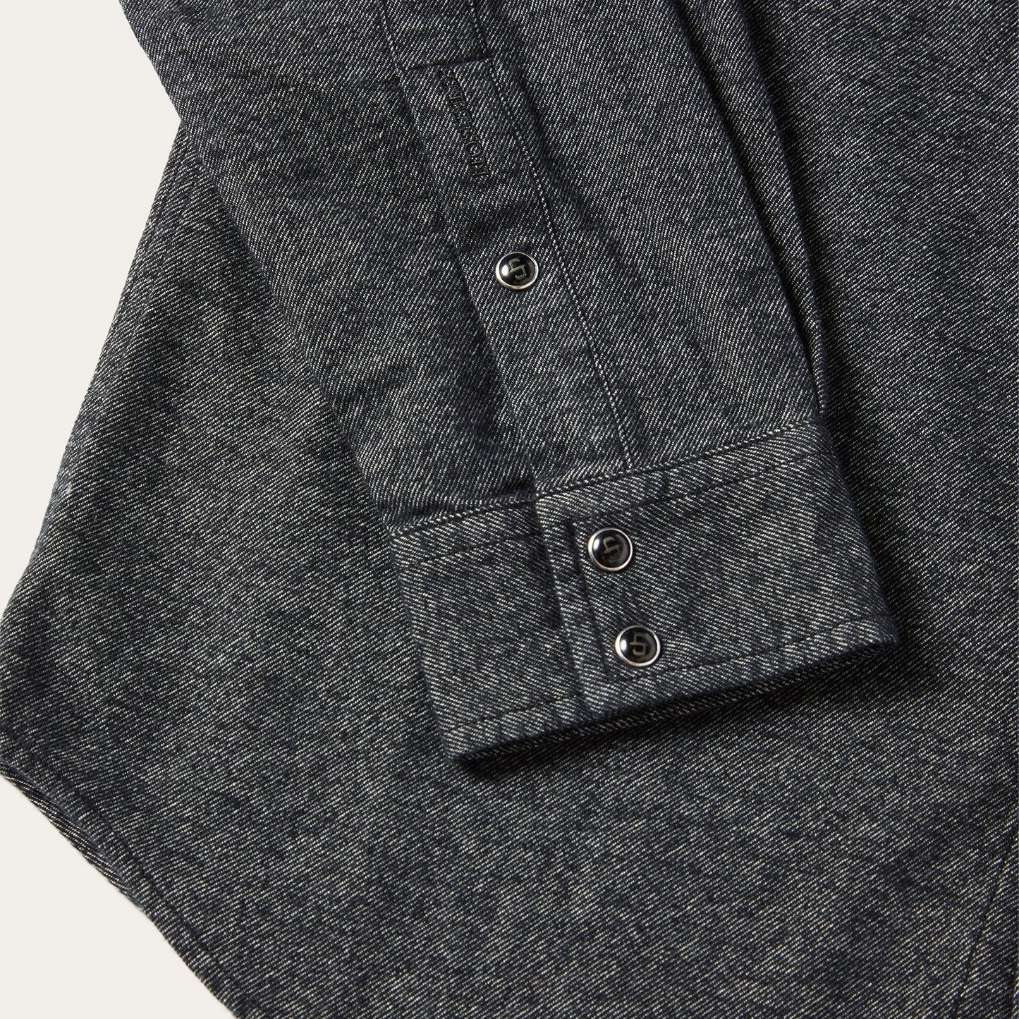 Brushed Twill Western Shirt Men