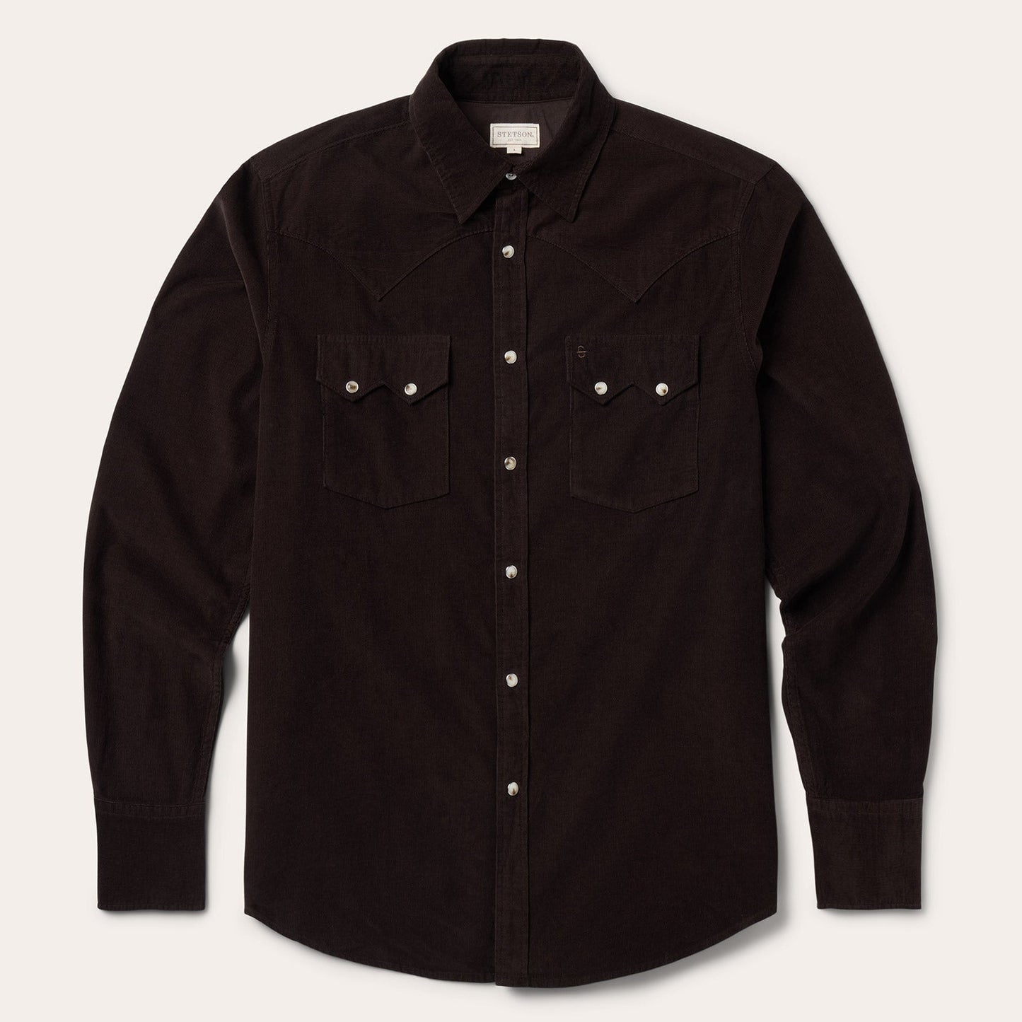 Corduroy Western Shirt Men