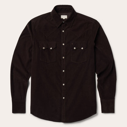 Corduroy Western Shirt Men