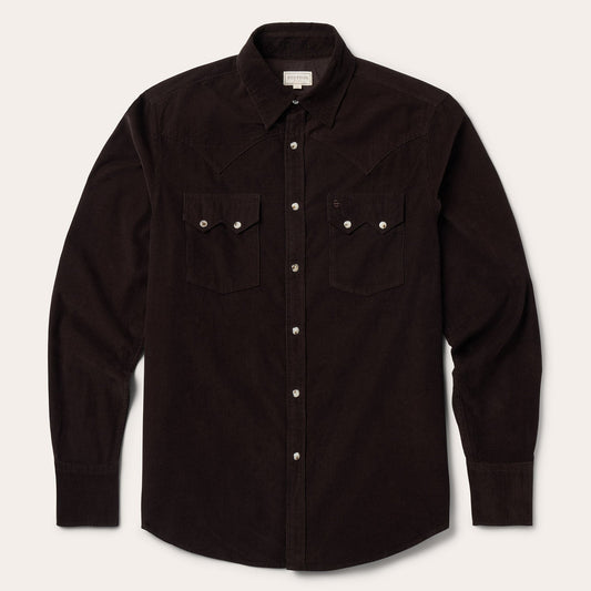 Corduroy Western Shirt Men