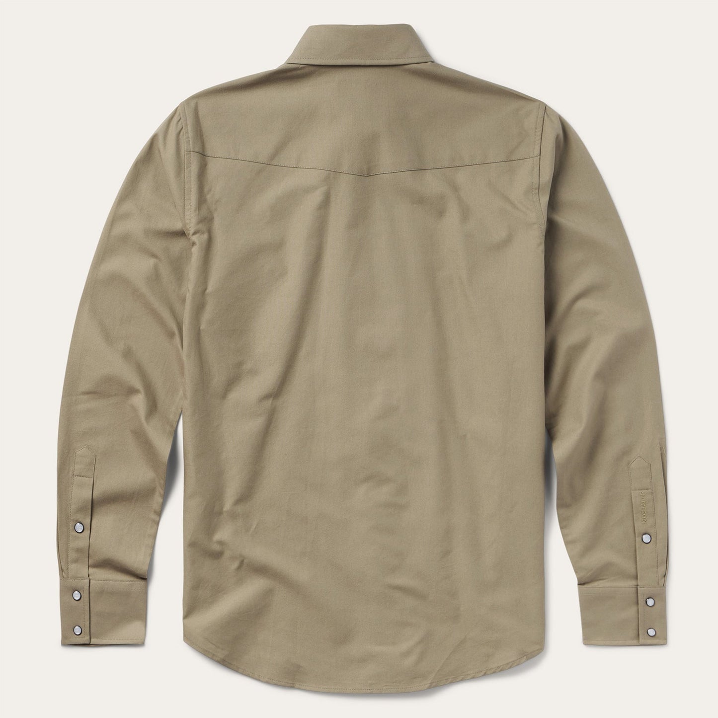 Olive Oxford Western Shirt Men