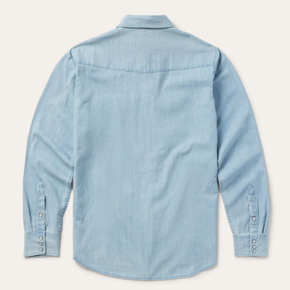 Chambray Oxford Western Shirt Men