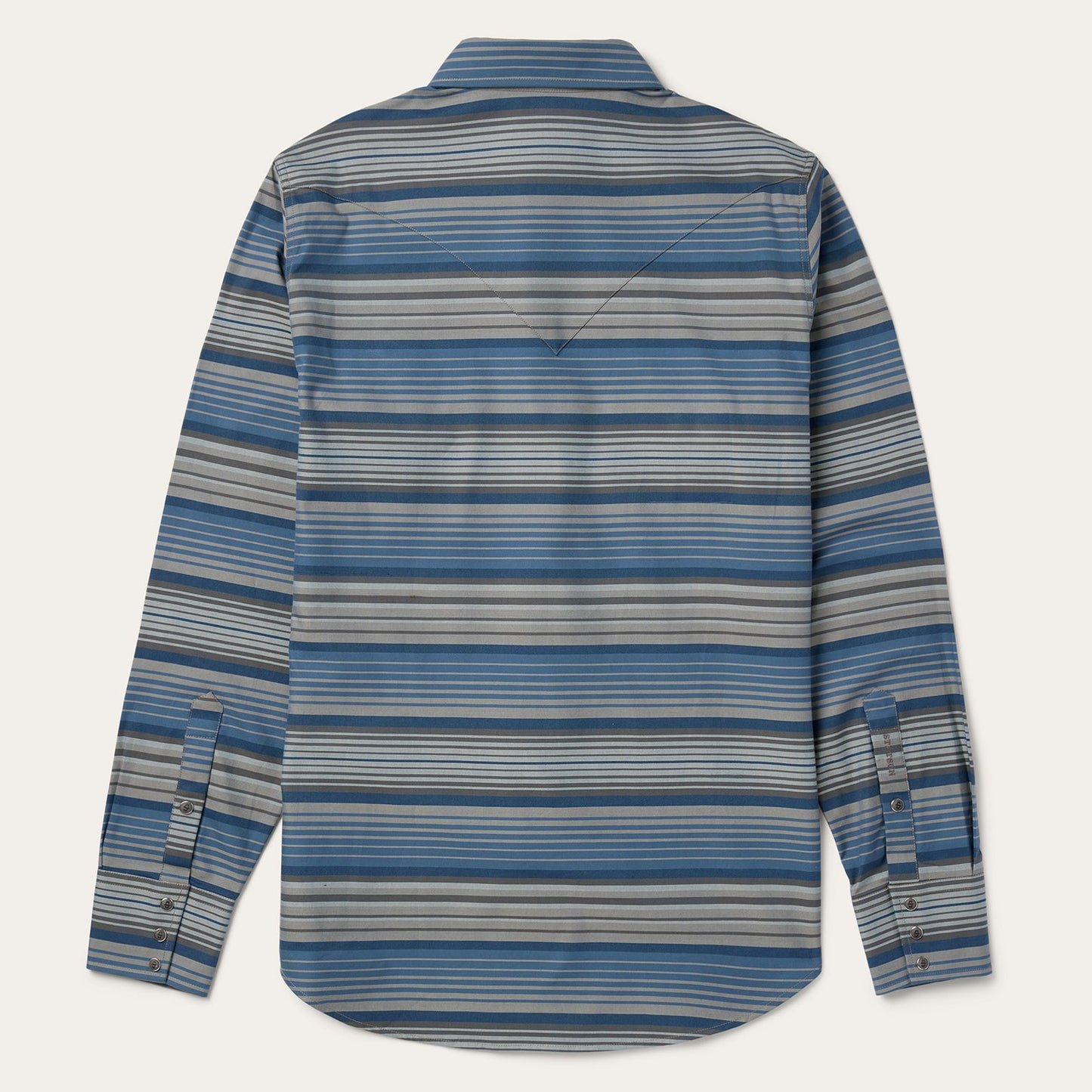 Serape Stripe Western Shirt Men