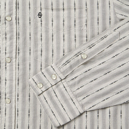 Dobby Stripe Shirt Men