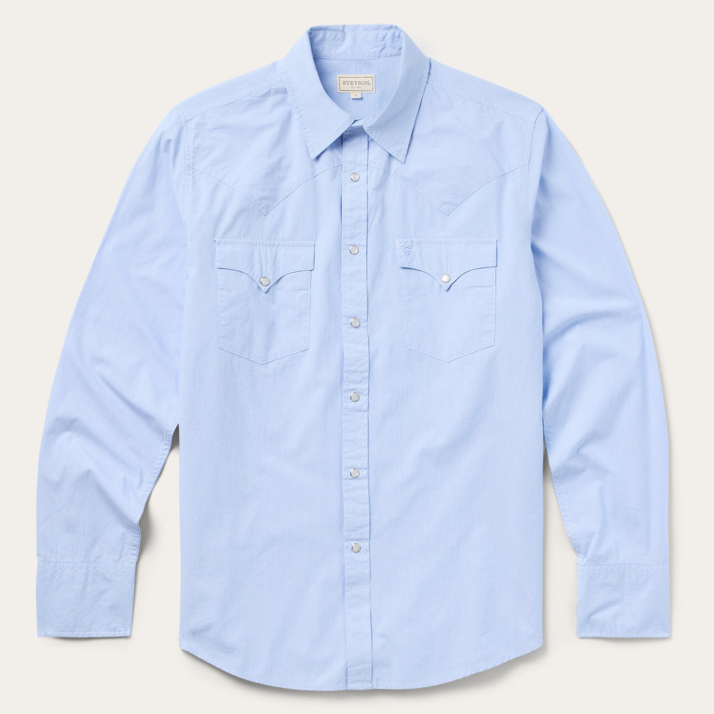 Fine Line Stripe Western Shirt Men