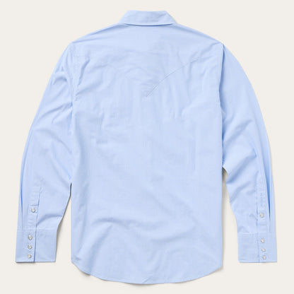 Fine Line Stripe Western Shirt Men