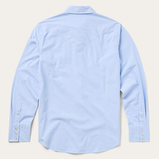 Fine Line Stripe Western Shirt Men