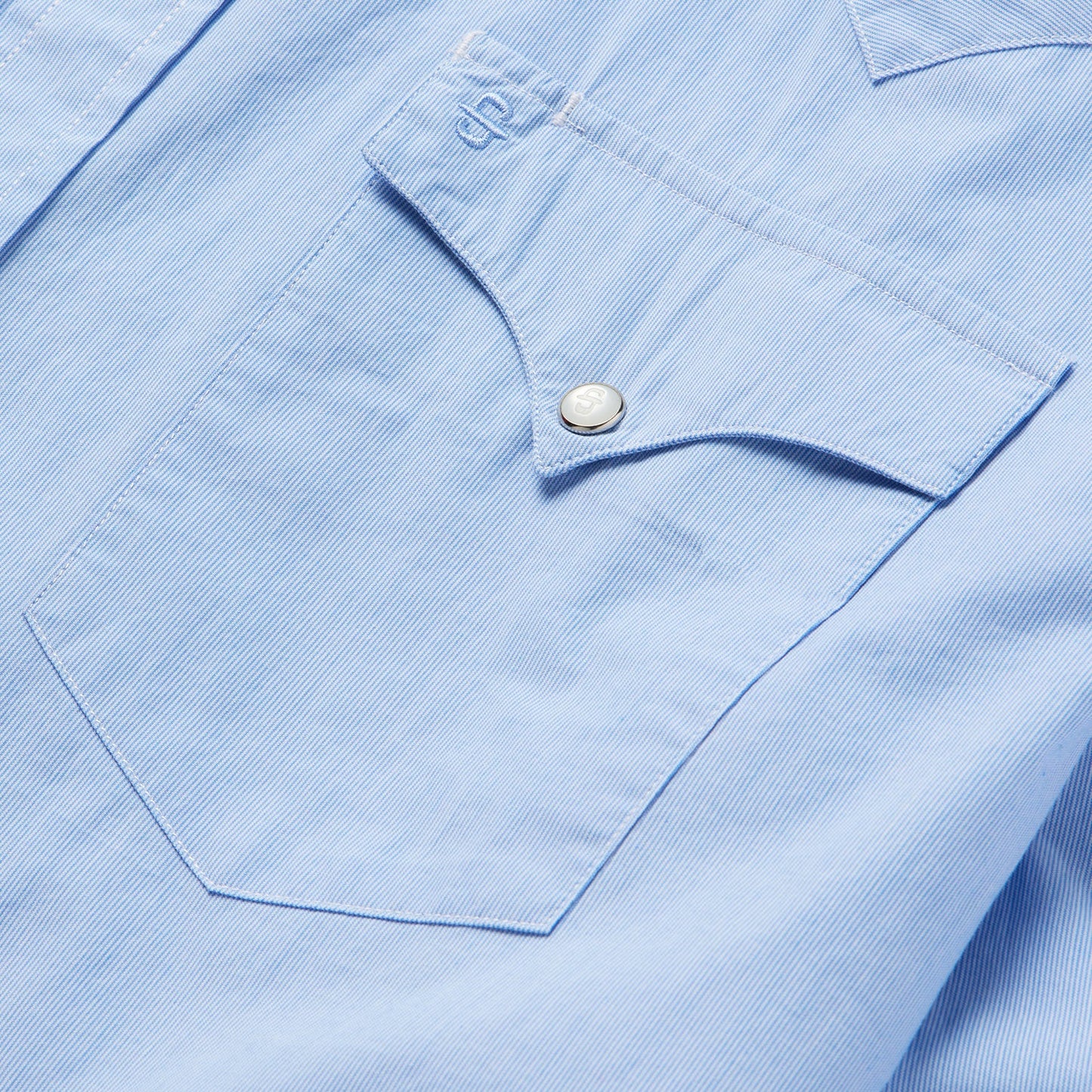 Fine Line Stripe Western Shirt Men