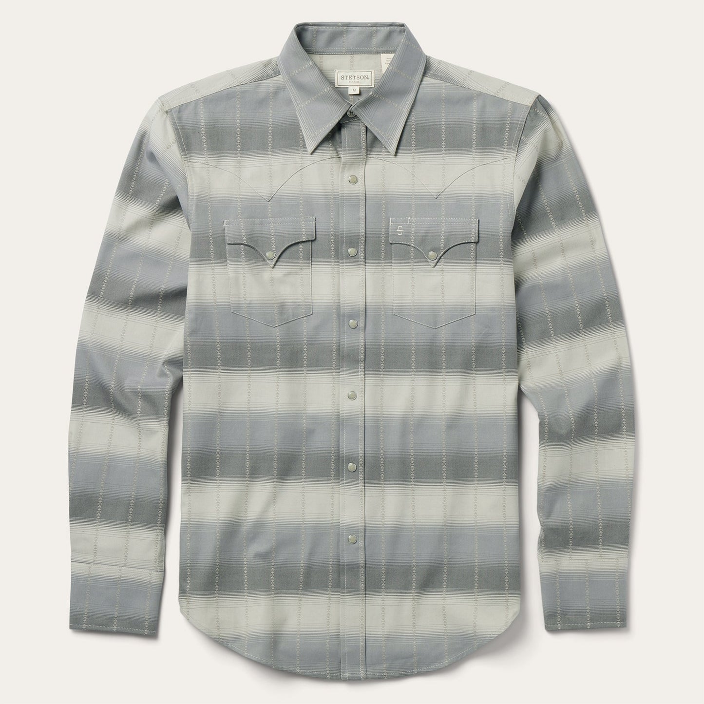 Serape Dobby Twill Western Shirt Men
