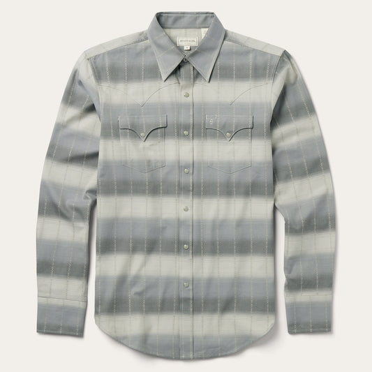 Serape Dobby Twill Western Shirt Men