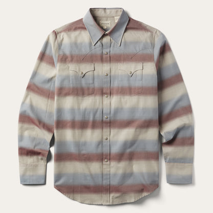 Ombre Stripe Twill Shirt Men