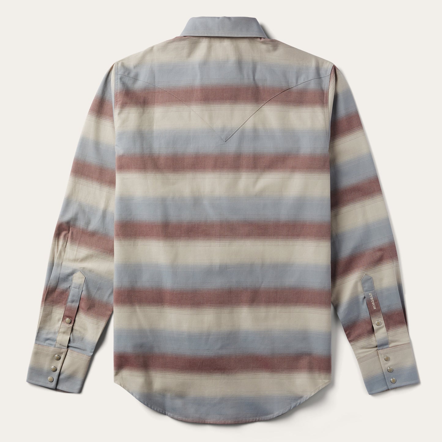 Ombre Stripe Twill Shirt Men