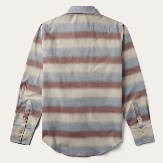 Ombre Stripe Twill Shirt Men