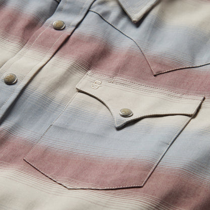 Ombre Stripe Twill Shirt Men