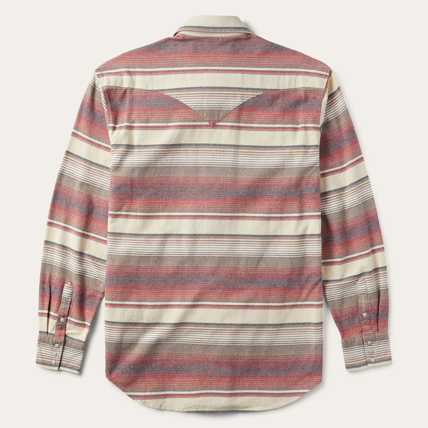 Brushed Twill Striped Shirt Men