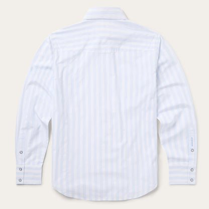 Stripe Oxford Western Shirt Men
