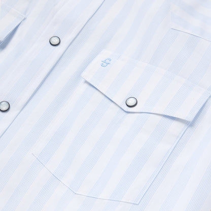 Stripe Oxford Western Shirt Men