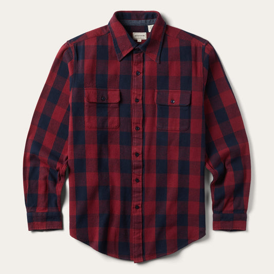 Buffalo Check Twill Shirt Men