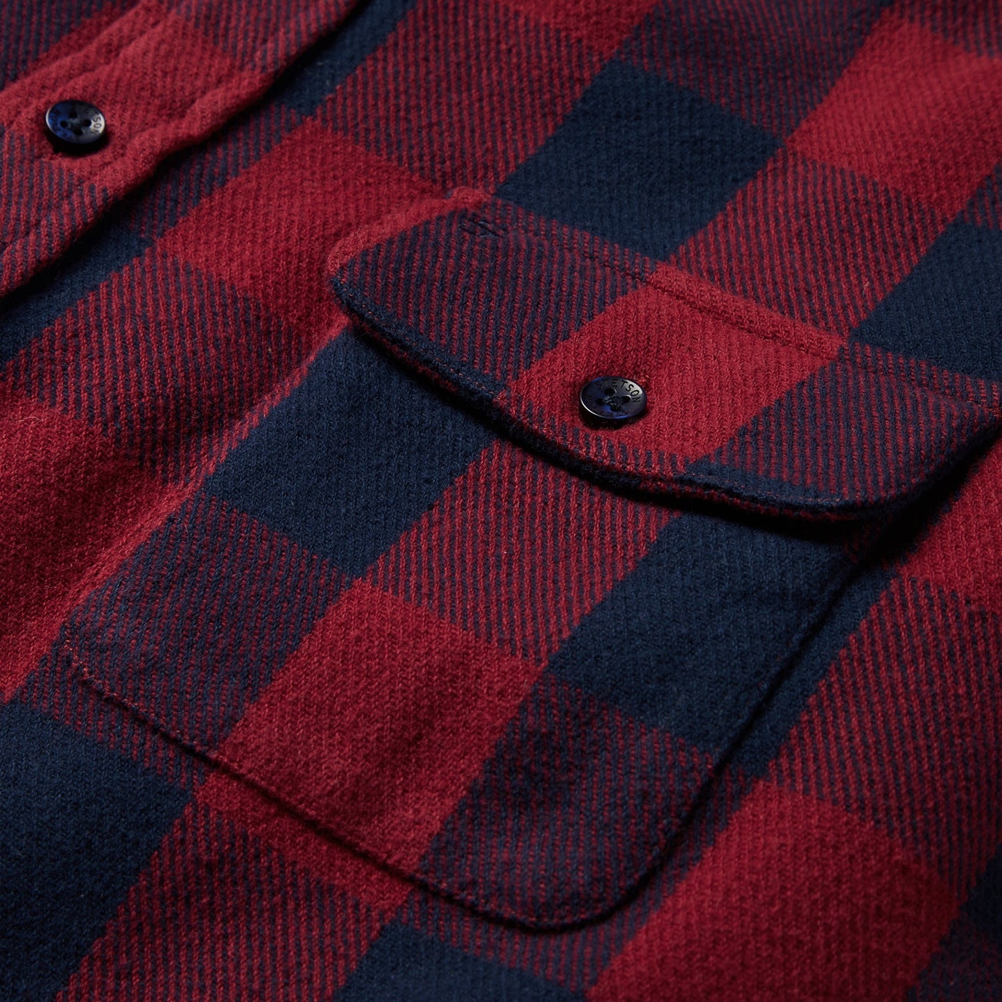 Buffalo Check Twill Shirt Men