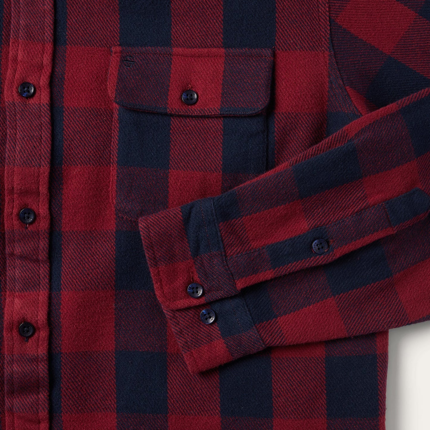 Buffalo Check Twill Shirt Men