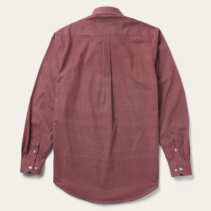 Micro Print ButtonFront Shirt Men