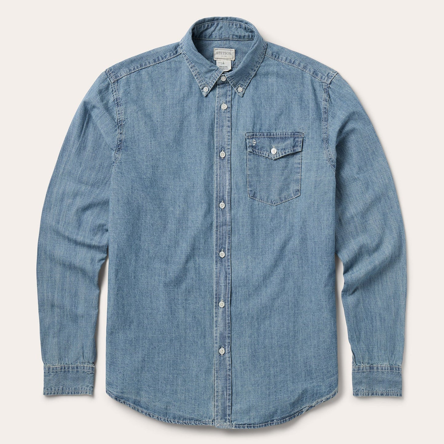 Chambray ButtonDown Shirt Men