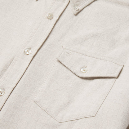 Heathered Flannel ButtonDown Shirt Men
