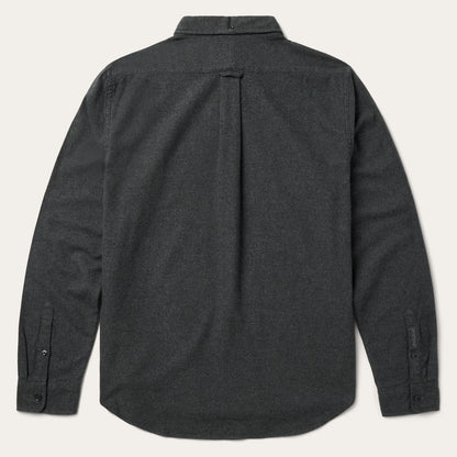 Heathered Flannel ButtonDown Shirt Men