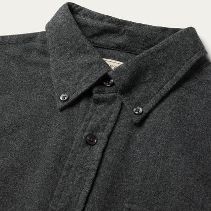 Heathered Flannel ButtonDown Shirt Men