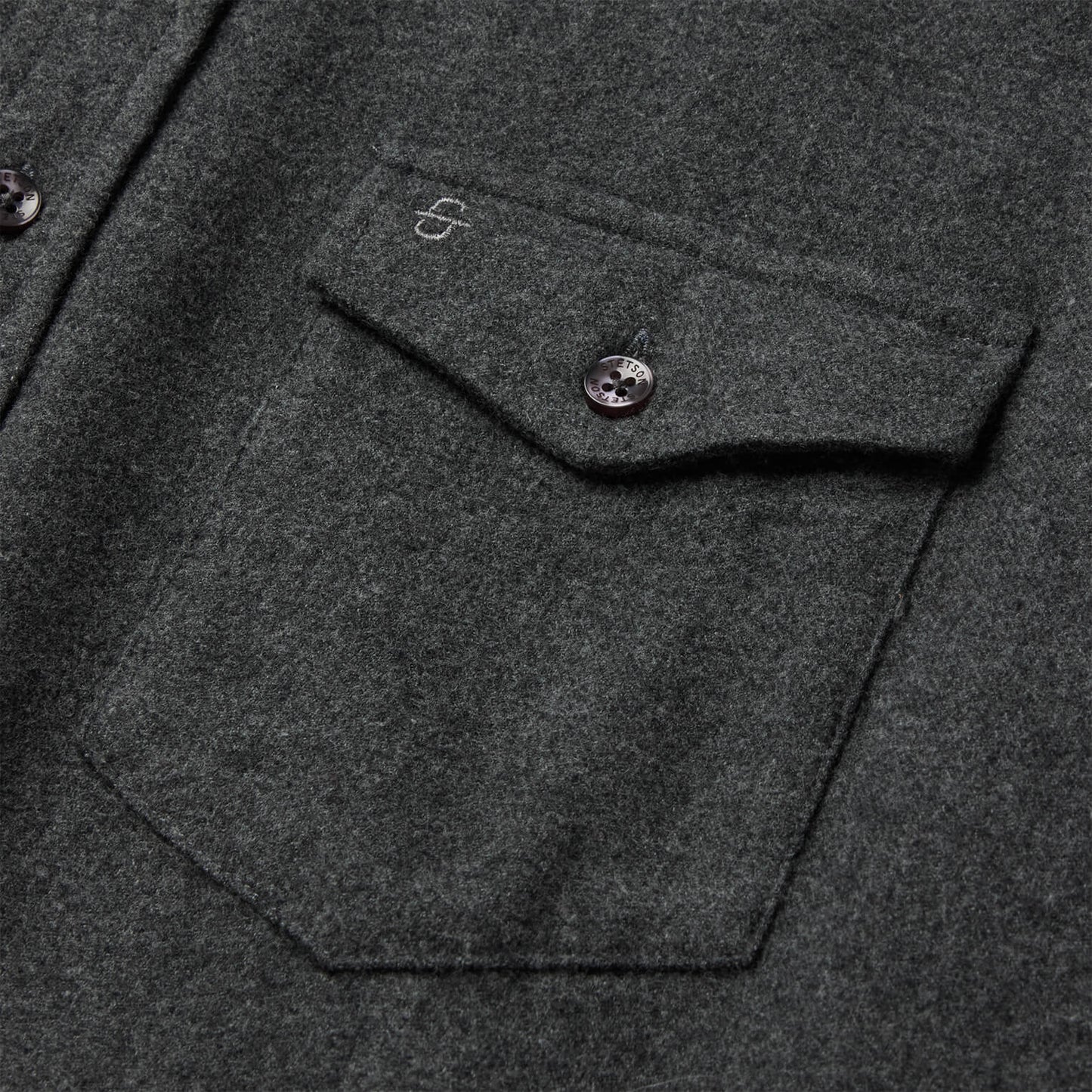 Heathered Flannel ButtonDown Shirt Men