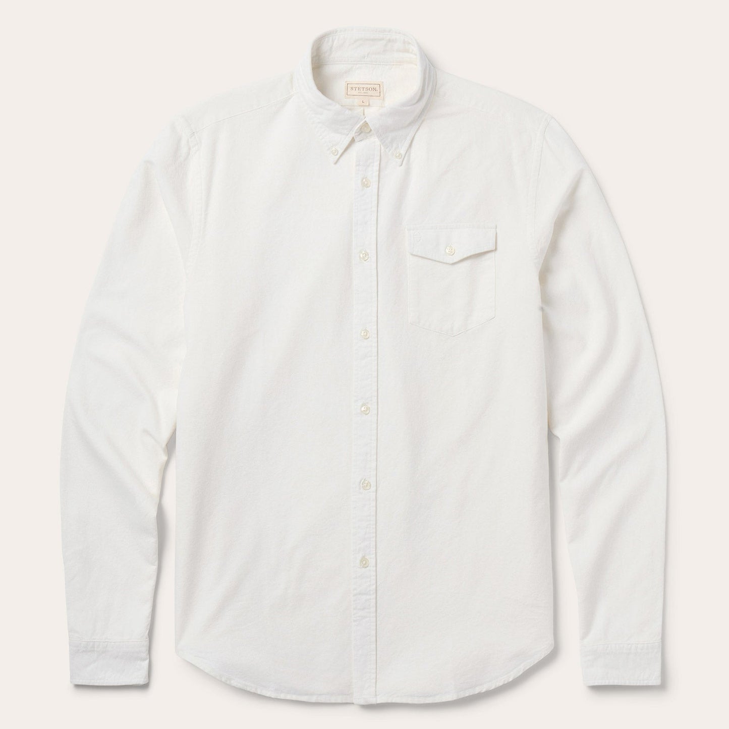 Peached Oxford ButtonDown Shirt Men